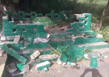 ದರ್ಗಾ ನಾಶ ಮಾಡಿದ ದುಷ್ಕರ್ಮಿಗಳು!