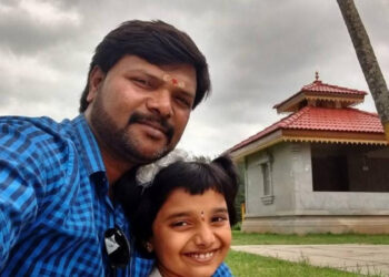 ಕಾರು ಪಲ್ಟಿಯಾಗಿ ತಂದೆ ಸಾವು; ಮಗಳ ಸ್ಥಿತಿ ಚಿಂತಾಜನಕ