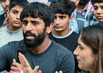 ಕುಸ್ತಿಪಟು ಭಜರಂಗ್ ಪುನಿಯಾ ನಾಲ್ಕು ವರ್ಷಗಳ ಅಮಾನತು!