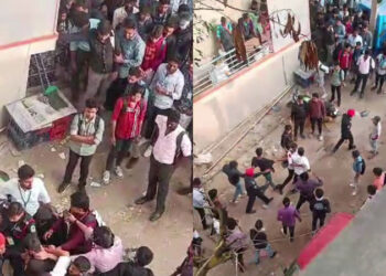 ಪಾರ್ಕಿಂಗ್ ವಿಚಾರಕ್ಕೆ ವಿದ್ಯಾರ್ಥಿಗಳಿಂದ ಮಾರಾಮಾರಿ