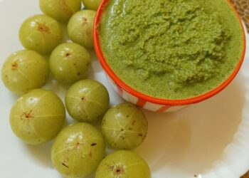 ಆರೋಗ್ಯಕರ ಮತ್ತು ರುಚಿಯಾದ  ಬೆಟ್ಟದ ನೆಲ್ಲಿಕಾಯಿ ಚಟ್ನಿ