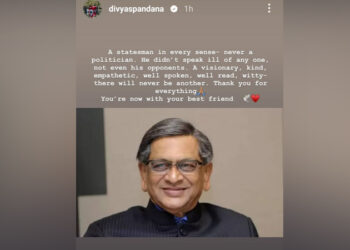 ಭಾವುಕ ಪೋಸ್ಟ್ ಮಾಡಿದ ನಟಿ ರಮ್ಯಾ