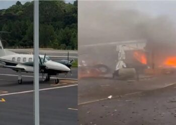 ಬ್ರೆಜಿಲ್ ನಲ್ಲಿ ವಿಮಾನ ಪತನ; 10 ಜನ ಬಲಿ