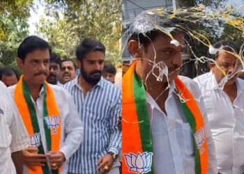 ಮೊಟ್ಟೆ ಎಸೆತ ಪ್ರಕರಣ; ಡಿಸಿಎಂ, ಡಿಕೆ ಸುರೇಶ್, ಕುಸುಮಾ, ಹನುಮಂತರಾಯಪ್ಪ ವಿರುದ್ಧ ದೂರು