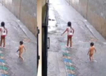 ಮಳೆ ನೀರಿನಲ್ಲಿ ಆಟವಾಡುತ್ತ ಚರಂಡಿಯಲ್ಲಿ ಕೊಚ್ಚಿ ಹೋದ 3 ವರ್ಷದ ಮಗು!!