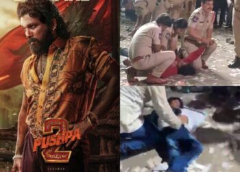 ಪುಷ್ಪ 2′ ಶೋ ವೇಳೆ ದುರಂತ.. ಕಾಲ್ತುಳಿತಕ್ಕೆ ಮಹಿಳೆ ಸಾವು