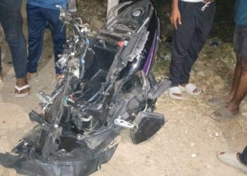 ಹೊಸ ವರ್ಷದ ಸಂಭ್ರಮದಂದೇ ಬೈಕ್ ಅಪಘಾತ; ಯುವಕ ಬಲಿ