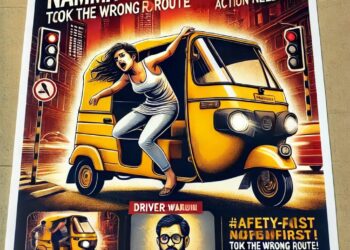 ಆಟೋ ಚಾಲಕನೊಂದಿಗೆ ಅಸಬ್ಯ ವರ್ತನೆ; ದೂರು