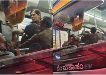 ಮಹಿಳೆ ಮೇಲೆ ಕೈ ಮಾಡಿದ BMTC ಡ್ರೈವರ್ ವಜಾ
