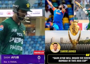 ‘ನಮ್ಮ ಹುಡುಗ ಬುಮ್ರಾಗೆ ಒಂದೇ ಓವರ್‌ನಲ್ಲಿ 6 ಸಿಕ್ಸರ್ ಬಾರಿಸುತ್ತಾನೆ’; ಪಾಕ್ ಮಾಜಿ ಆಟಗಾರನ ಹೇಳಿಕೆ ನಗೆಪಾಟಲಿಗೆ ಗುರಿ