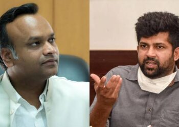 ಪಿಯುಸಿ ಫೇಲಾದ ಮಗನಿಗೆ ಐಟಿ ಖಾತೆ: ಬೆಂಗಳೂರಿನ ಮಾನ ಹರಾಜು ಹಾಕಿದ ಖರ್ಗೆ!;ಪ್ರತಾಪ್ ಸಿಂಹ!