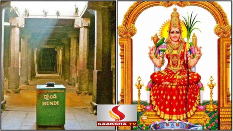 Tying a sacred knot in the Temple Hundi for Relief in Difficult Times