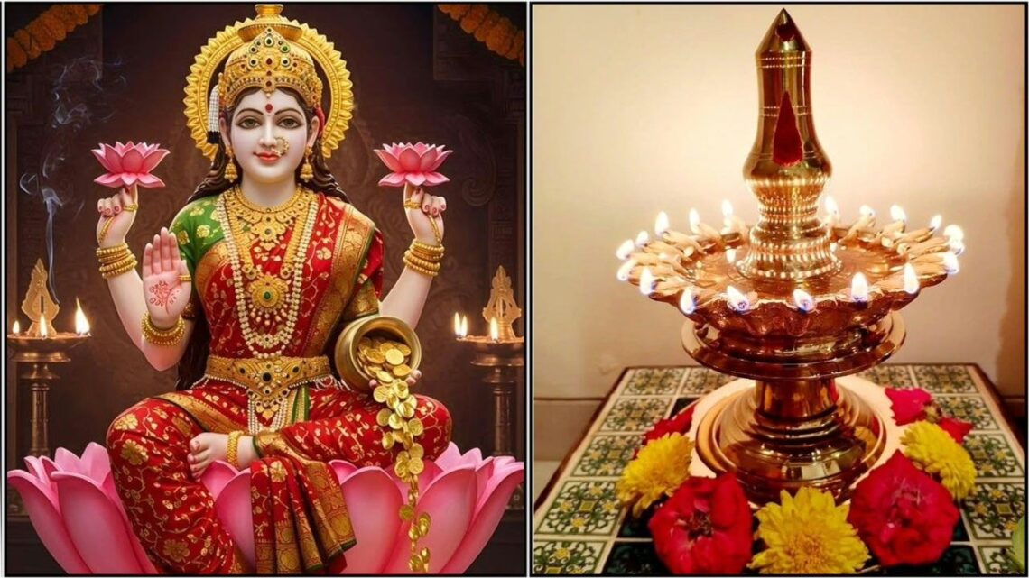 Light a Heavenly Lamp and Seek the Blessings of Goddess Lakshmi