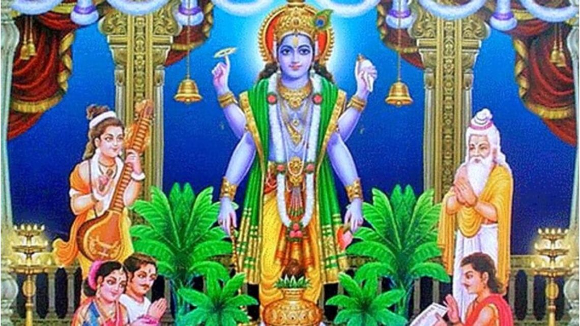 The Four Divine Forms of Lord Vishnu