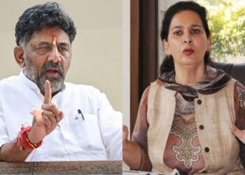 ಸಿಎಂ ಕುರ್ಚಿಗೆ 500 ಕೋಟಿ ರೇಟ್ ಫಿಕ್ಸ್ ಅಂದ ನವಜೋತ್ ಕೌರ್ ಗೆ ಮೆಂಟಲ್ ಆಸ್ಪತ್ರೆಗೆ ಸೇರಿ ಎಂದು ಗುಡುಗಿದ ಡಿಕೆ ಶಿವಕುಮಾರ್