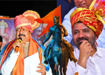 ಶಿವಾಜಿ ಇಲ್ಲದಿದ್ದರೆ ಎಲ್ಲರ ಸುನ್ನತಿ ಆಗುತ್ತಿತ್ತು: ಲಾಡ್ ಮುಸ್ಲಿಂ ಪರ ಹೇಳಿಕೆಗೆ ವೇದಿಕೆಯಲ್ಲೇ ಬೆಂಕಿ ಉಗುಳಿದ ಯತ್ನಾಳ್, ಮೊಳಗಿದ ಜೈ ಶ್ರೀರಾಮ್ ಘೋಷಣೆ