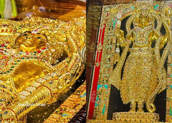 ಕರ್ನಾಟಕದಿಂದ ಅಯೋಧ್ಯೆಗೆ ಚಿನ್ನಲೇಪಿತ ರಾಮಲಲ್ಲಾ ವಿಗ್ರಹ – ಭಕ್ತರಲ್ಲಿ ಭಾರೀ ಸಂಭ್ರಮ