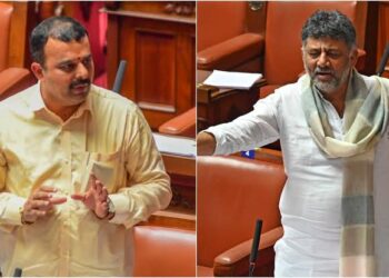 ಕಾಣದ ಕುರ್ಚಿಗೆ ಹಂಬಲಿಸಿದೆ ಮನ ಕೂಡಬಲ್ಲೆನೇ ಒಂದು ದಿನ: ಡಿಕೆಶಿ ಸಿಎಂ ಮೋಹಕ್ಕೆ ಸಾಹಿತ್ಯದ ಮೂಲಕ ಟಾಂಗ್ ಕೊಟ್ಟ ಸುನೀಲ್ ಕುಮಾರ್