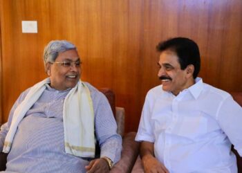 ಕೆ.ಸಿ. ವೇಣುಗೋಪಾಲ್ ಜೊತೆ ಸಿಎಂ ಸಿದ್ದರಾಮಯ್ಯ ಗುಪ್ತ ಮಾತುಕತೆ