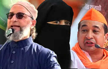 ಹಿಜಾಬ್ ಧರಿಸಿದ ಮಹಿಳೆ ಪ್ರಧಾನಿಯಾಗಲಿ ಎಂದ ಓವೈಸಿ; ಮೊದಲು ನಿಮ್ಮ ಪಕ್ಷದ ಅಧ್ಯಕ್ಷರನ್ನಾಗಿ ಮಾಡಿ ಎಂದ ಬಿಜೆಪಿ