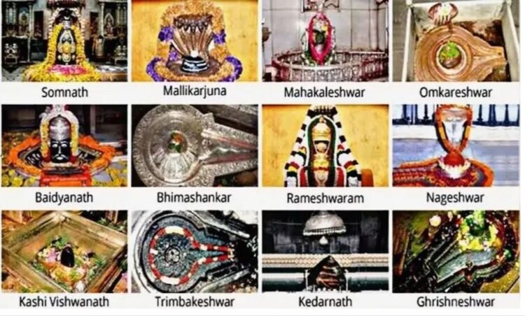 Location and significance of the 12 Jyotirlingas
