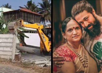 ಹಾಸನದಲ್ಲಿ ಹೈ ಡ್ರಾಮಾ, ಕಾಂಪೌಂಡ್ ಕೆಡವಿದ್ದಕ್ಕೆ ಪೊಲೀಸರ ಮೇಲೆಯೇ ಯಶ್ ತಾಯಿ ಕೆಂಡಾಮಂಡಲ, ಅತಿಕ್ರಮ ಪ್ರವೇಶ ಮಾಡಿದವರ ವಿರುದ್ಧ ಬಿತ್ತು ಕ್ರಿಮಿನಲ್ ಕೇಸ್