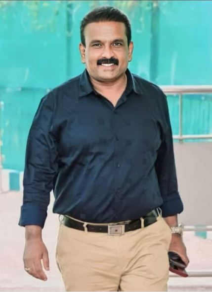 KV Prabhakar, the protagonist of the CM Cup badminton tournament..!