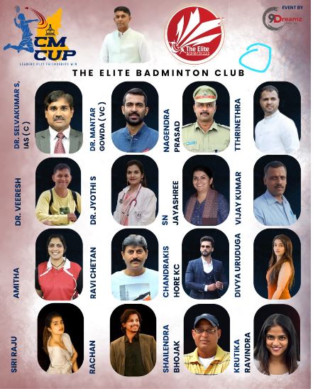 the elite badminton team