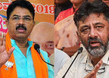 ಅನುದಾನಕ್ಕಾಗಿ ಬ್ಲ್ಯಾಕ್ ಮೇಲ್ ಮಾಡಿದರೆ ಅಶೋಕ್ ವಿಜಯೇಂದ್ರ ಮನೆ ಮುಂದೆ ಕಸ ಸುರಿಸ್ತೀನಿ ಡಿಕೆ ಶಿವಕುಮಾರ್ ಖಡಕ್ ಎಚ್ಚರಿಕೆ