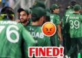 ಟಿ20 ವಿಶ್ವಕಪ್ ವೈಫಲ್ಯ: ಪಾಕಿಸ್ತಾನ ಆಟಗಾರರ ಮೇಲೆ ಭಾರೀ ದಂಡ