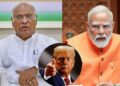 ಟ್ರಂಪ್ ಒಬ್ಬ ಸರ್ವಾಧಿಕಾರಿ ಮೋದಿಯನ್ನು ಗುಲಾಮರಂತೆ ನಡೆಸಿಕೊಳ್ಳುತ್ತಿದ್ದಾರೆ : ಸ್ವಾಭಿಮಾನಿ ಭಾರತವನ್ನು ಅಮೆರಿಕಕ್ಕೆ ಗುಲಾಮರನ್ನಾಗಿ ಮಾಡಬೇಡಿ ; ಪ್ರಧಾನಿಗೆ ಖರ್ಗೆ ಎಚ್ಚರಿಕೆ