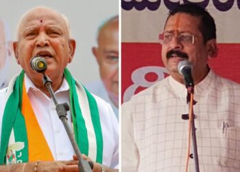 ಉಪಚುನಾವಣೆ ಕಣದಲ್ಲಿ ಅಚ್ಚರಿಯ ಬೆಳವಣಿಗೆ ಯತ್ನಾಳ್ ಪ್ರಚಾರಕ್ಕೆ ಬಂದರೆ ಮುಕ್ತ ಸ್ವಾಗತ ಎಂದ ಬಿ ಎಸ್ ಯಡಿಯೂರಪ್ಪ ಕಾಂಗ್ರೆಸ್ ಸರ್ಕಾರದ ವಿರುದ್ಧ ತೀವ್ರ ವಾಗ್ದಾಳಿ