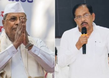 ರಾಜ್ಯ ರಾಜಕಾರಣದಲ್ಲಿ ಸಿಎಂ ಬದಲಾವಣೆ ವದಂತಿಗಳಿಗೆ ಬ್ರೇಕ್ ಸಿದ್ದರಾಮಯ್ಯ ಅವರೇ ಪೂರ್ಣಾವಧಿ ಮುಖ್ಯಮಂತ್ರಿ ಎಂದ ಗೃಹ ಸಚಿವ ಜಿ ಪರಮೇಶ್ವರ್