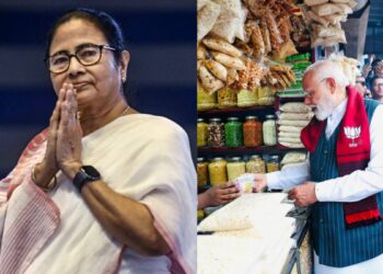 ಬಂಗಾಳದಲ್ಲಿ ಕೇಸರಿ ಸುನಾಮಿ: ಮೋದಿಯ ಝಲ್ಮುರಿ ರುಚಿಗೆ ದೀದಿ ಪಡೆ ಕಂಗಾಲು, ಜಾರ್ಗ್ರಾಮ್‌ನ ನಾಲ್ಕೂ ಕ್ಷೇತ್ರಗಳಲ್ಲಿ ಬಿಜೆಪಿ ಭರ್ಜರಿ ಜಯ
