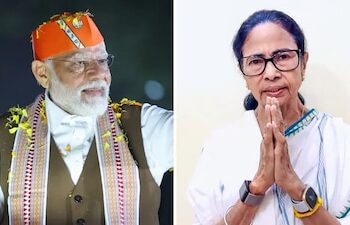ಮೋದಿ ಆಗಮನಕ್ಕೆ ಮಮತಾ ಸಾಮ್ರಾಜ್ಯ ಪತನ: ಬಿಜೆಪಿ ಟೀಕೆ