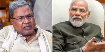 ಕಾಂಗ್ರೆಸ್ ಅಧಿಕಾರ ಇರುವ ಕಡೆಯಲ್ಲೆಲ್ಲಾ ಖಜಾನೆ ಲೂಟಿ ಆಗುತ್ತಿದೆ ; ಕರ್ನಾಟಕದಲ್ಲಿ ಸಿಎಂ ಎಷ್ಟು ದಿನ ಇರುತ್ತಾರೋ ಗೊತ್ತಿಲ್ಲ : ಮೋದಿ