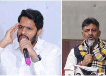 ಡಿಕೆ-ನಿಖಿಲ್ ನಡುವೆ ಟಾಕ್ ವಾರ್: 136 ಎಂಎಲ್ಎ ಇಟ್ಟುಕೊಂಡು ಏನು ಹರಿದಿರಿ?