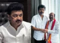 ದ್ರಾವಿಡ ಕೋಟೆಗೆ ಲಗ್ಗೆ ಇಟ್ಟ ದಳಪತಿ ವಿಜಯ್ :ಕೊಳತ್ತೂರಿನಲ್ಲಿ ಸ್ಟಾಲಿನ್ ಸಾಮ್ರಾಜ್ಯ ಪತನ ಮುಖ್ಯಮಂತ್ರಿ ವಿರುದ್ಧ ಐತಿಹಾಸಿಕ ಜಯ ದಾಖಲಿಸಿದ ಟಿವಿಕೆ ಅಭ್ಯರ್ಥಿ ವಿಎಸ್ ಬಾಬು
