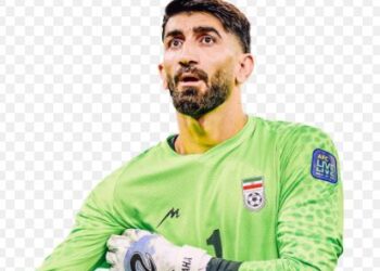 Iran's 33-year-old goalkeeper Alireza Beirand