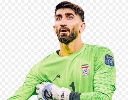 Iran's 33-year-old goalkeeper Alireza Beirand