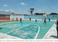 Basketball courts became makeshift pitches in mexico jail