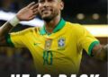Brazil football star Neymar