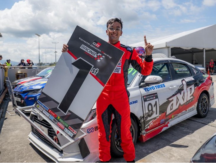 aditya-patnaik-wins-gold-vios-championship-at-sepang-circuit