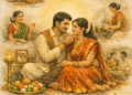 Why newly married couple separate in Ashadha