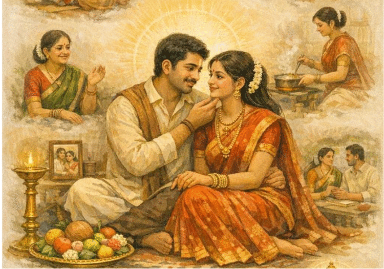 Why newly married couple separate in Ashadha