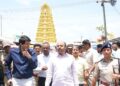 ಅಧಿಕಾರಕ್ಕಿಂತ ನಿಯಮವೇ ದೊಡ್ಡದು ಚಾಮುಂಡಿ ಬೆಟ್ಟಕ್ಕೆ ಬಂದರೂ ದರ್ಶನ ಪಡೆಯದೆ ಮರಳಿದ ಸಚಿವ ಯತೀಂದ್ರ :ಯತೀಂದ್ರ ಸಿದ್ದರಾಮಯ್ಯ ಅವರ ಸರಳತೆಗೆ ಮೈಸೂರು ಜನತೆ ಫಿದಾ