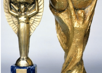 fifa world cup trophy old and new