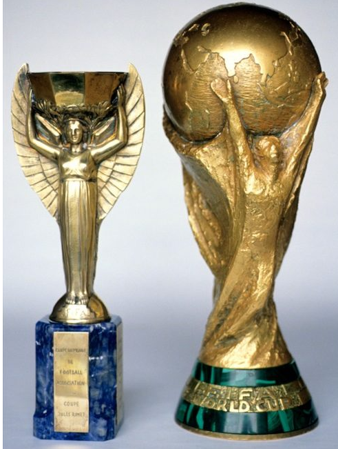 fifa world cup trophy old and new