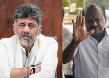 ಬೆಂಗಳೂರಿಗರಿಗೆ ಬಸ್ ಬೇಡವೇ ಅಥವಾ ಕಮಿಷನ್ ಸಾಲುತ್ತಿಲ್ಲವೇ? ಬಸ್ಸುಗಳು ಬೇರೆ ರಾಜ್ಯದ ಪಾಲಾದರೆ ಬೆಂಗಳೂರಿಗರು ಕ್ಷಮಿಸಲ್ಲ: ಡಿ.ಕೆ. ಶಿವಕುಮಾರ್ ಗೆ ಜೆಡಿಎಸ್ ವಾರ್ನಿಂಗ್