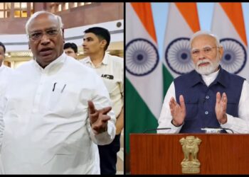 56 ಇಂಚಿನ ಎದೆ ಎಲ್ಲಿ ಹೋಯಿತು? ಮೋದಿಯವರೇ ಮೊದಲು ನಿಮ್ಮ ವಿಶ್ವಾಸಾರ್ಹತೆ ಸಾಬೀತುಪಡಿಸಿ: ನೀಟ್ ಮತ್ತು ರಾಮಮಂದಿರ ಹಗರಣ ಉಲ್ಲೇಖಿಸಿ ಎಐಸಿಸಿ ಅಧ್ಯಕ್ಷ ಮಲ್ಲಿಕಾರ್ಜುನ ಖರ್ಗೆ ರೌದ್ರಾವತಾರ